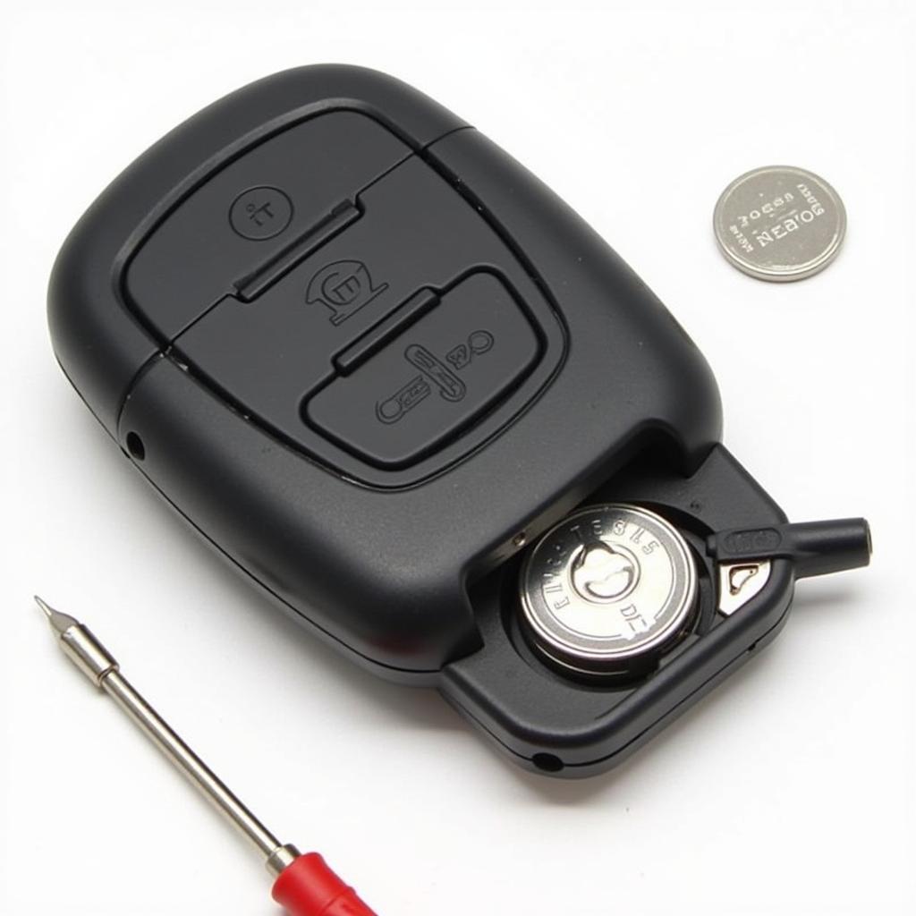 Replacing the Battery in a Nissan Key Fob