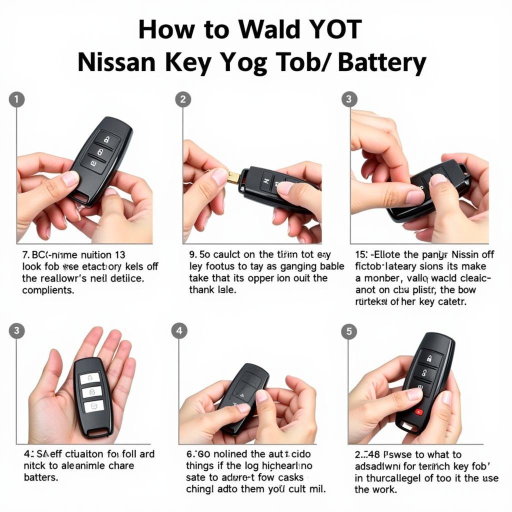 Replacing a Nissan Key Fob Battery