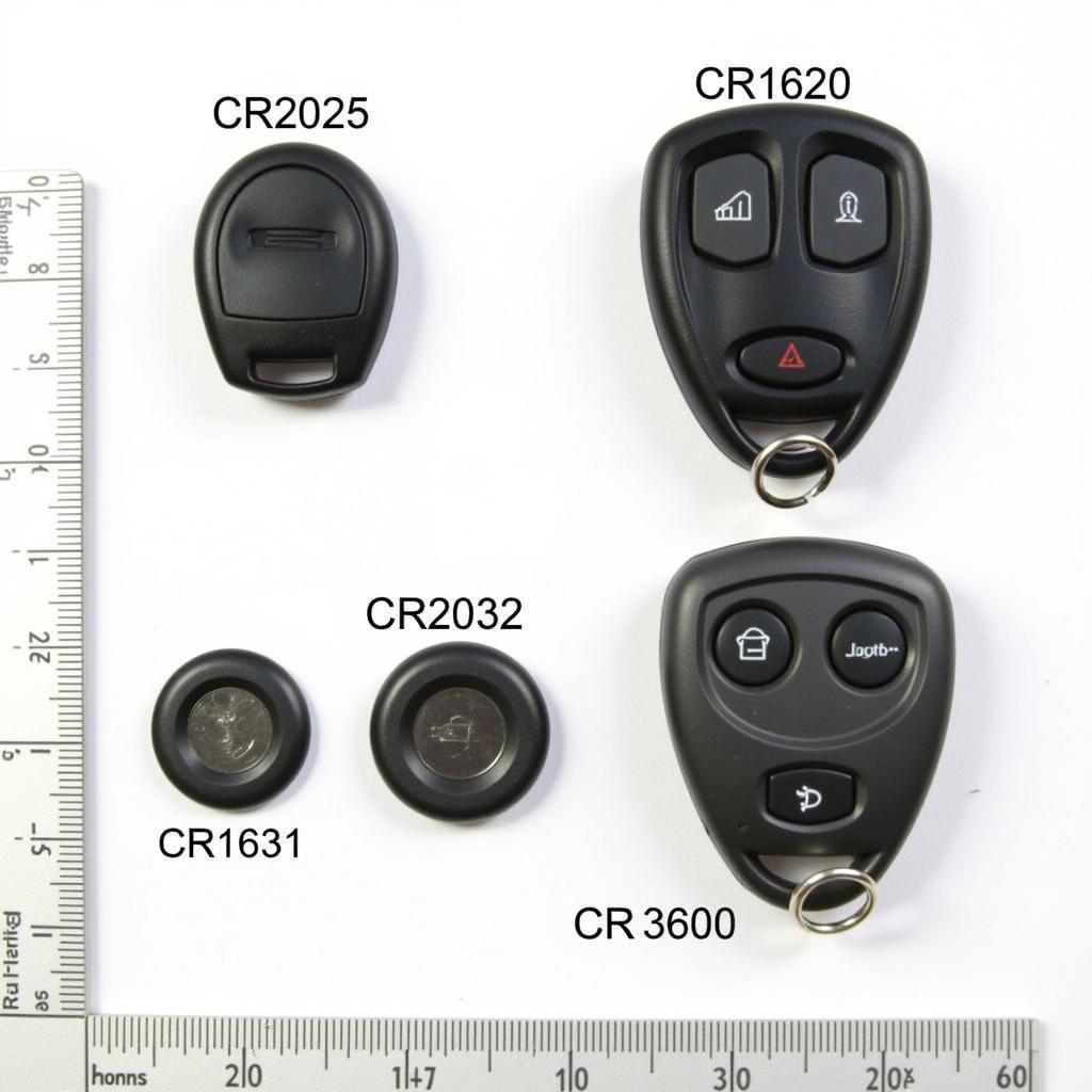 Different Types of Nissan Key Fob Batteries