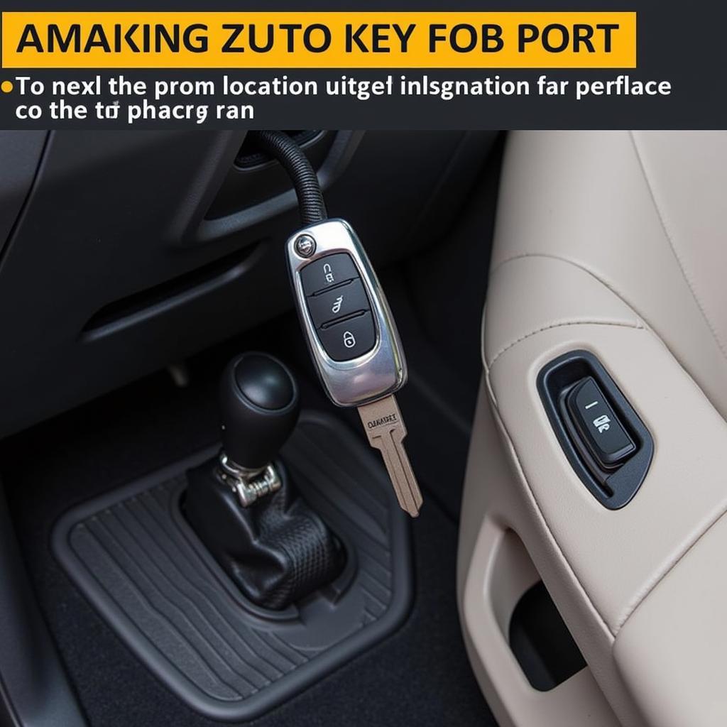 Nissan Key Fob Port Location