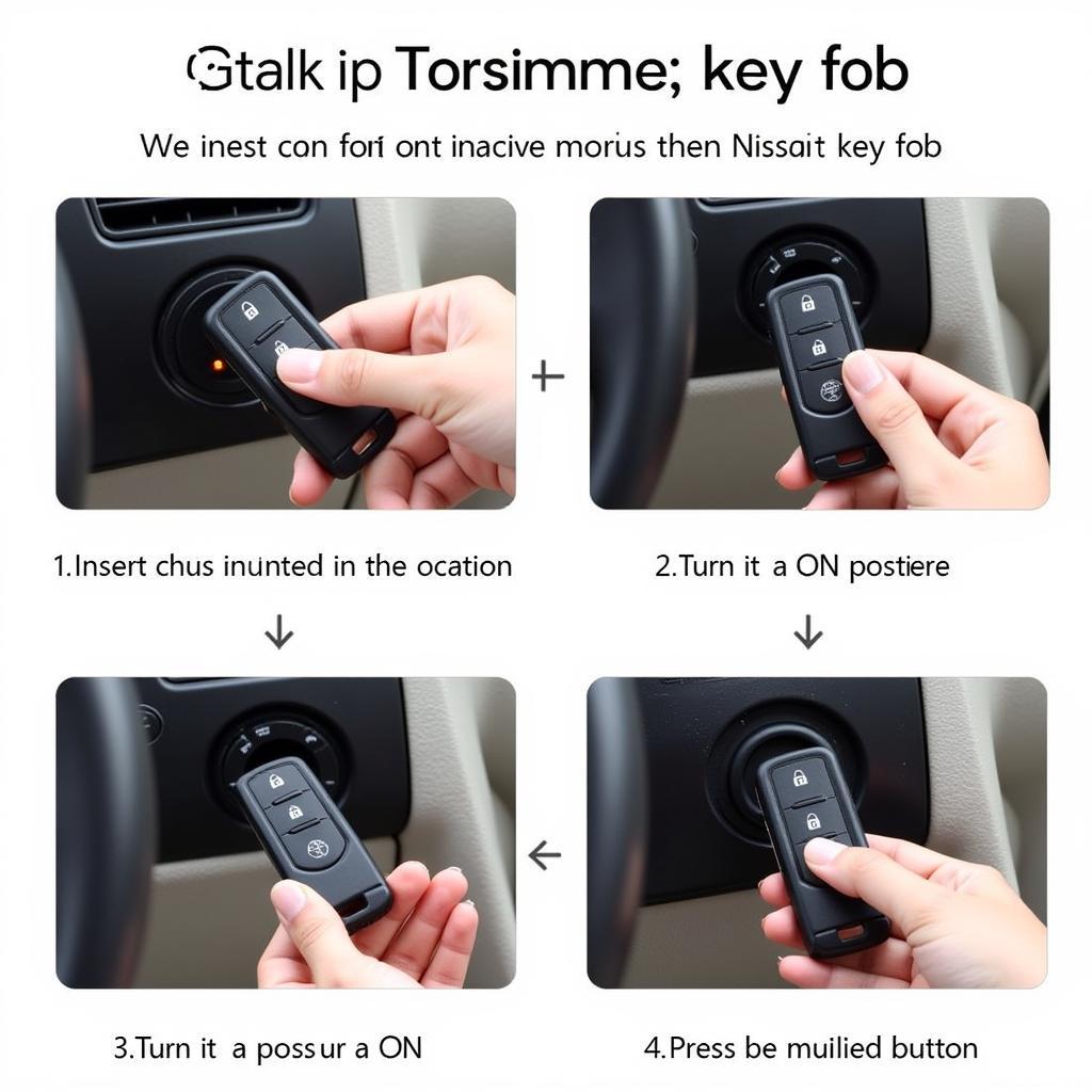 Nissan Key Fob Programming Steps