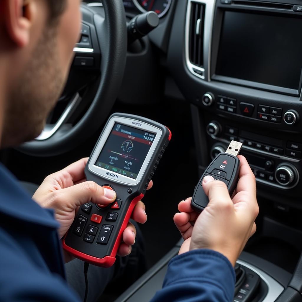 Nissan Key Fob Repair by a Professional