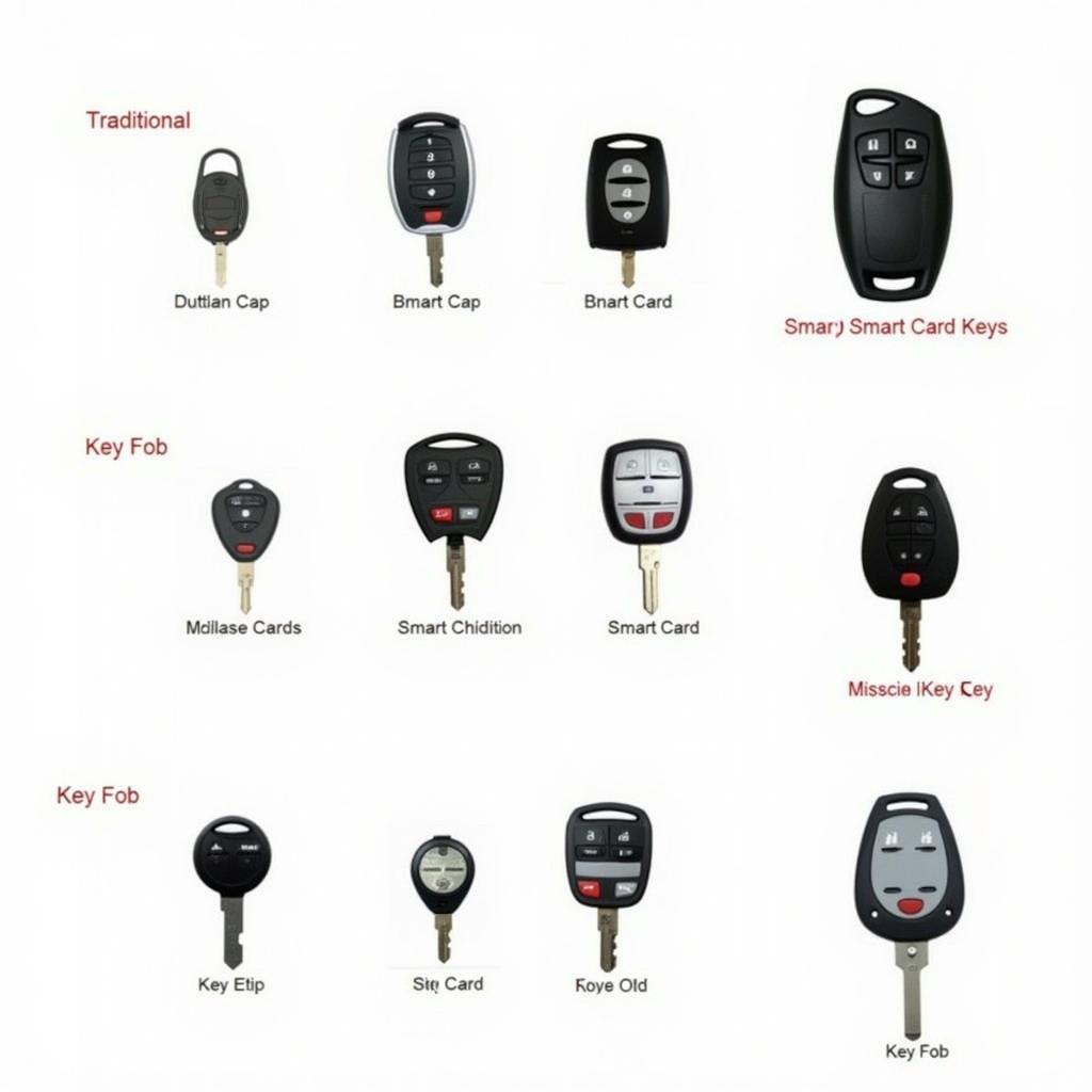 Types of Nissan Key Fobs