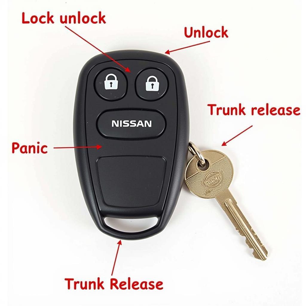 Nissan Kicks Key Fob Basic Functions