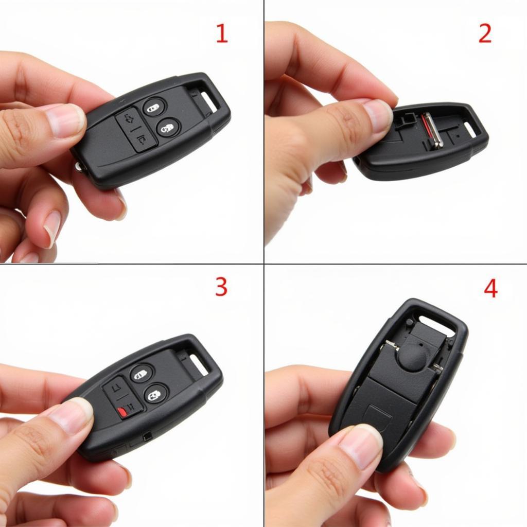 Nissan Leaf Key Fob Battery Replacement Steps