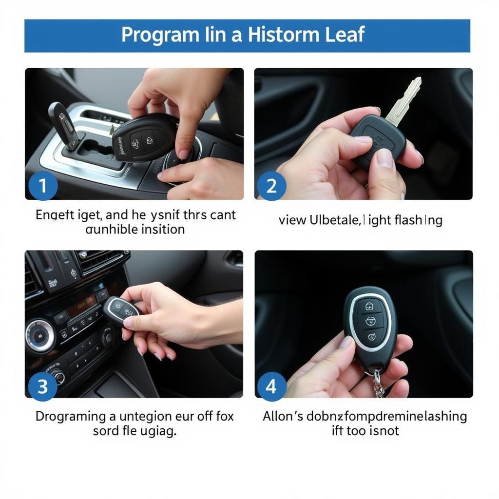 2011 Nissan Leaf Key Fob Programming Steps