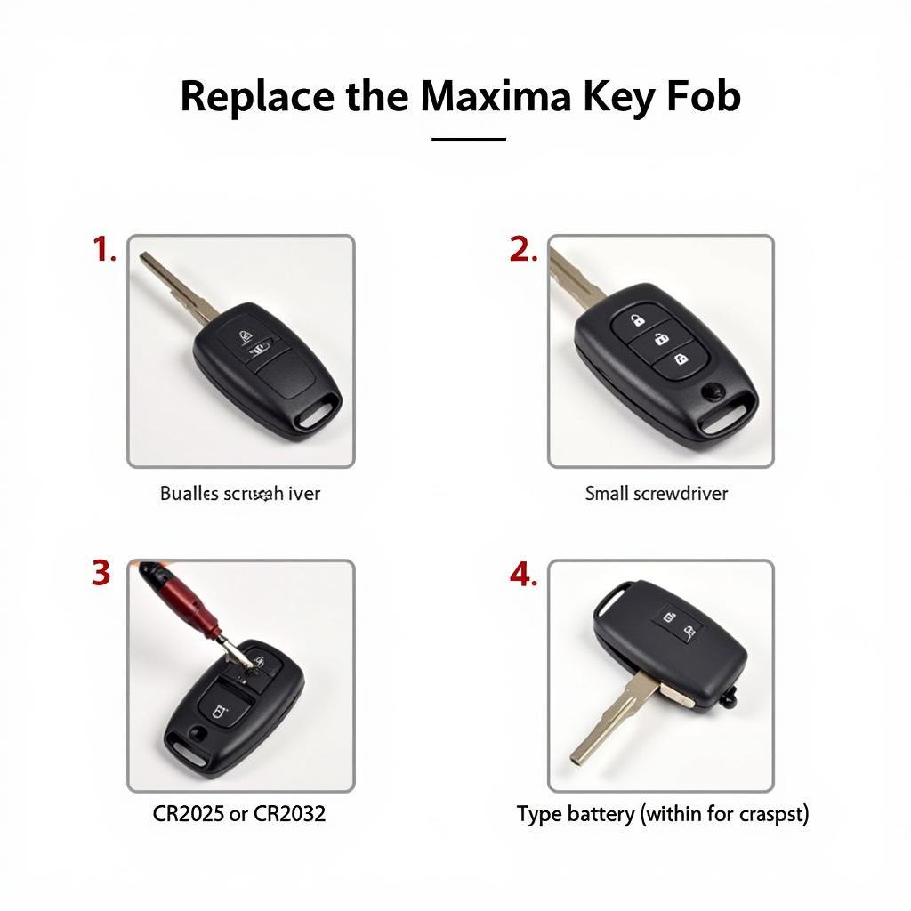 Replacing the Battery in a Nissan Maxima Key Fob