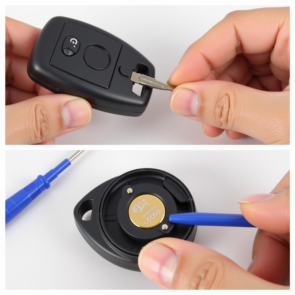 Replacing the Battery in a 2010 Nissan Maxima Key Fob