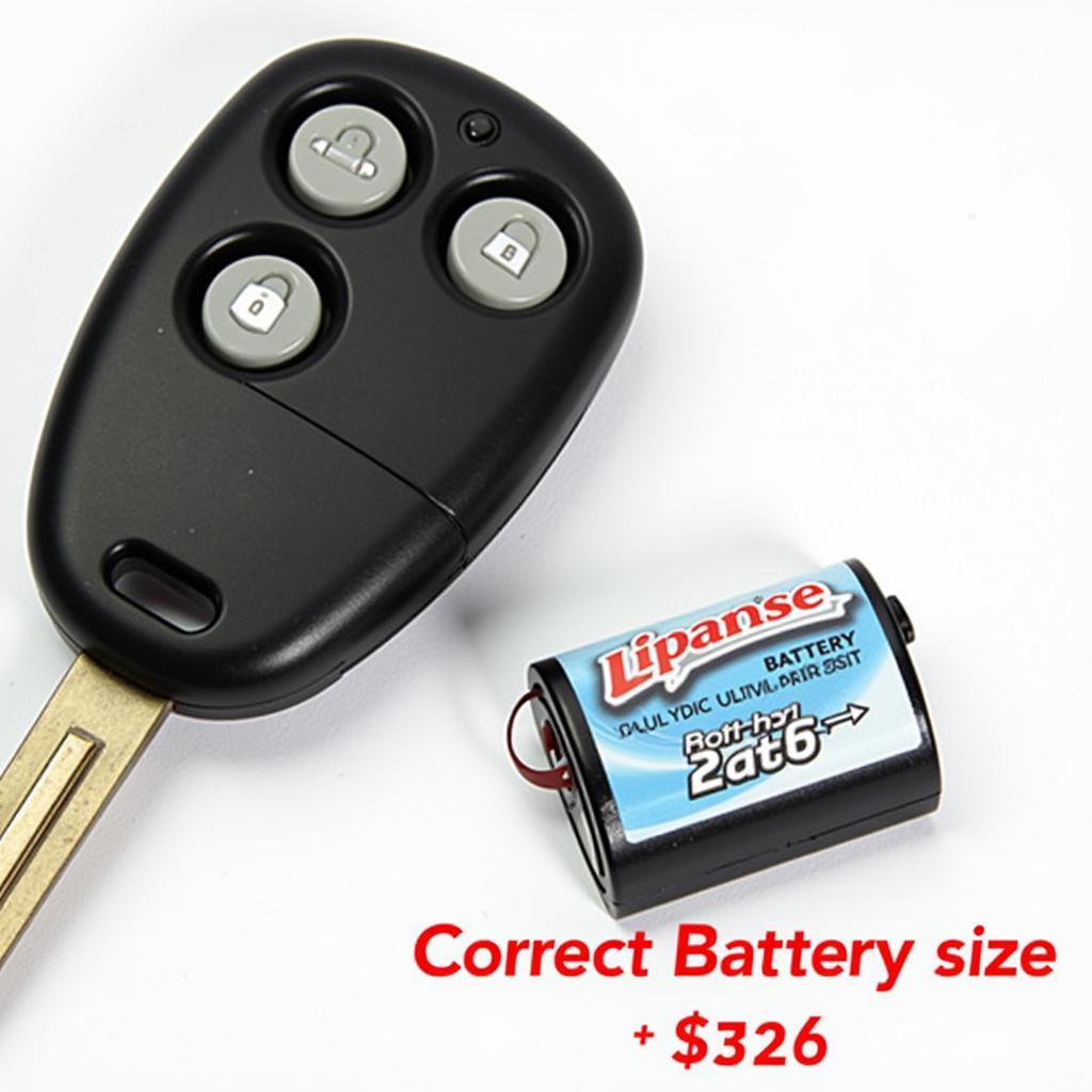 Nissan Maxima Key Fob and CR2025 Battery