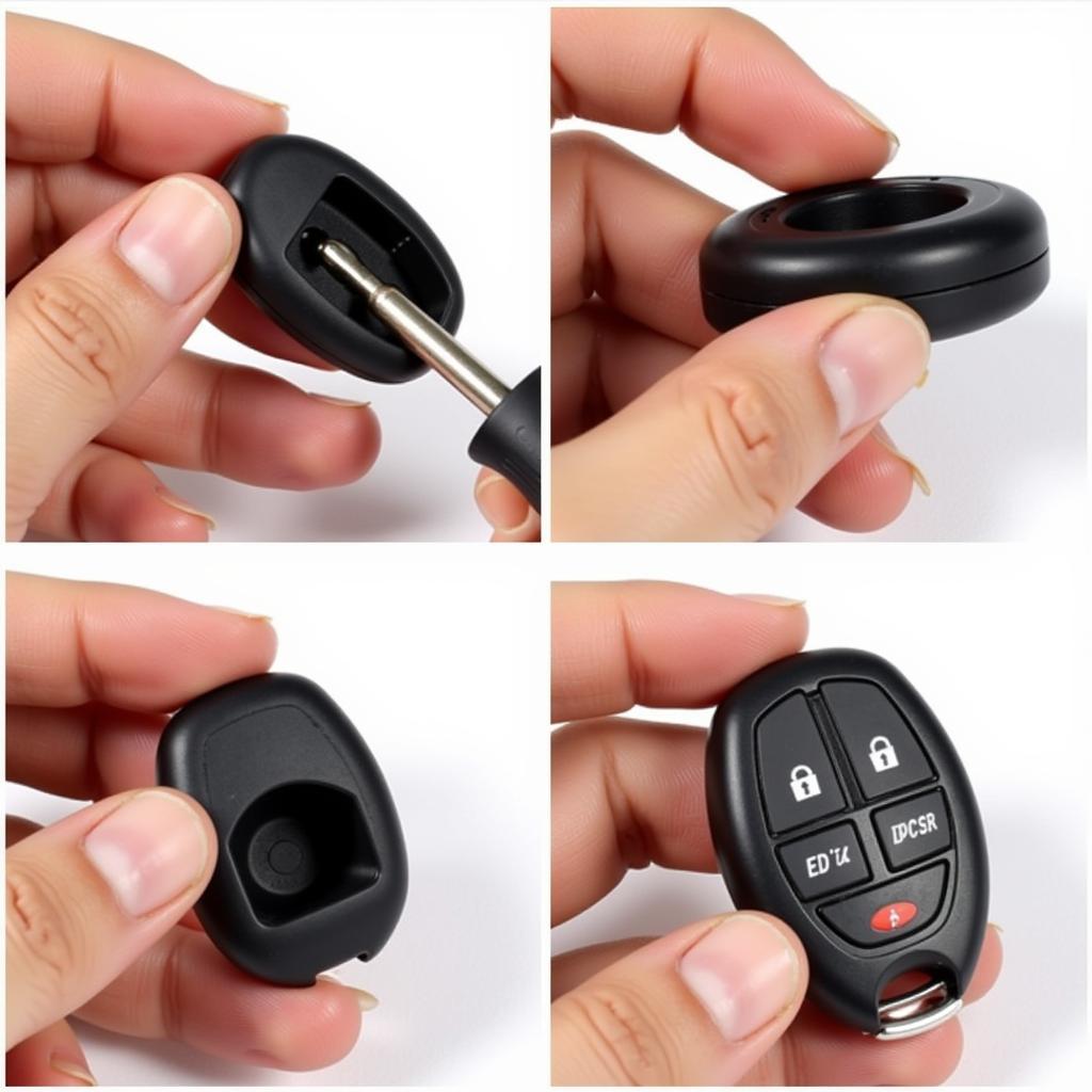 Opening a Nissan Maxima Key Fob