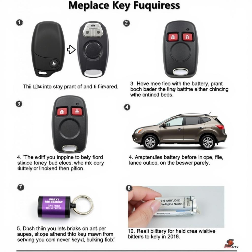 Nissan Murano Key Fob Battery Replacement Guide