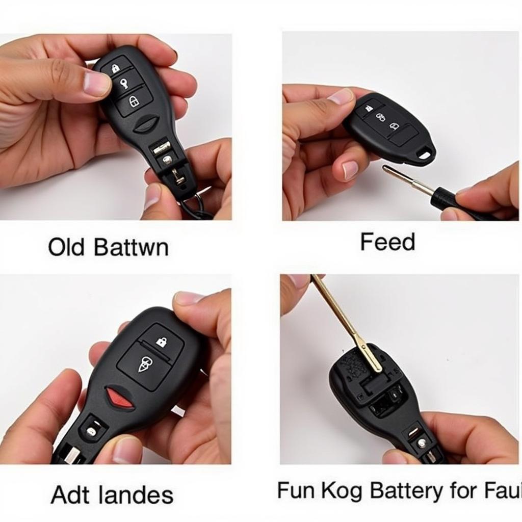 Replacing the Battery in a Nissan Murano Key Fob