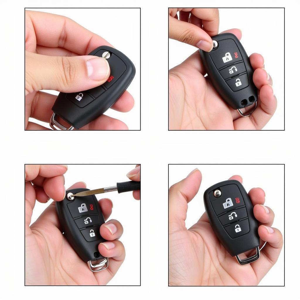 Opening Nissan Murano Key Fob