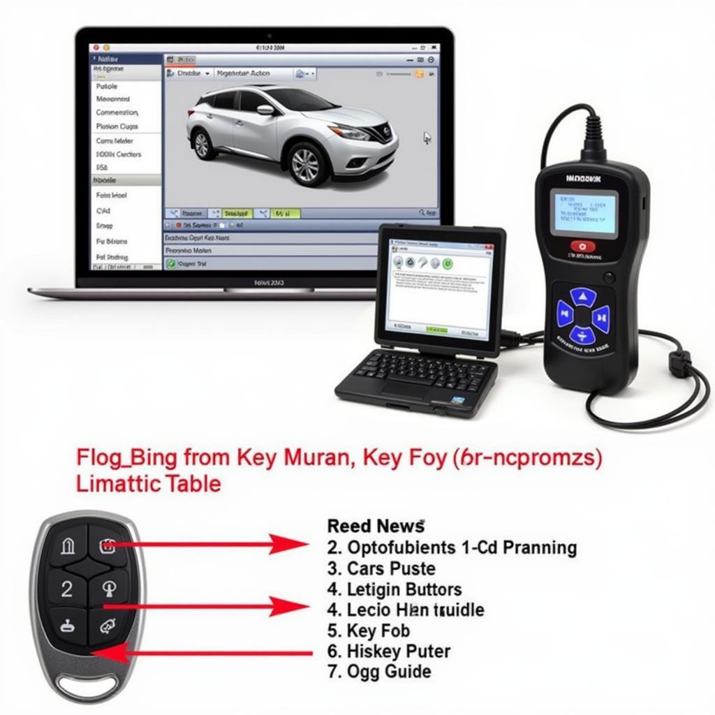 Programming a 2009 Nissan Murano Key Fob