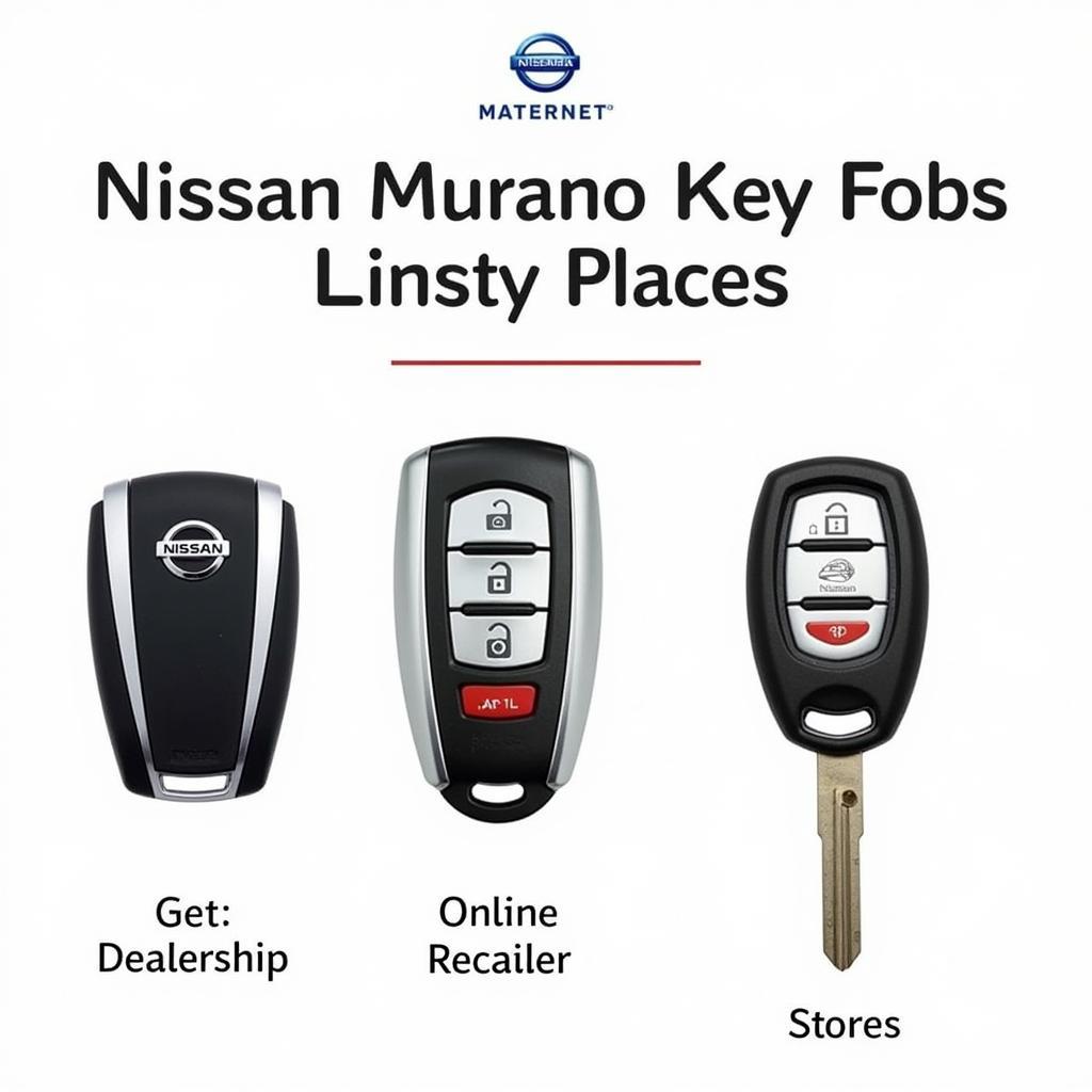 Where to buy Nissan Murano Key Fobs