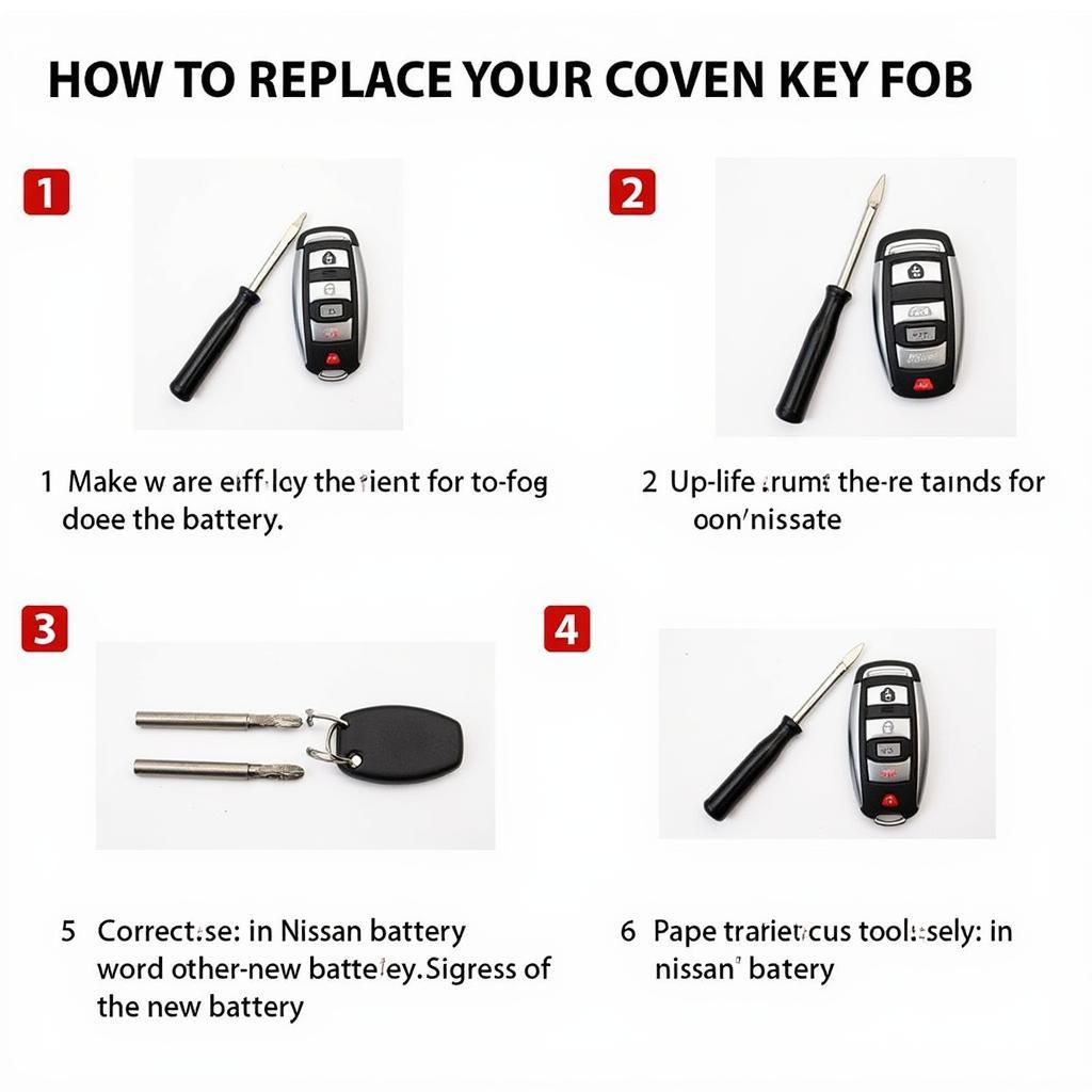 Replacing a Nissan Pathfinder Key Fob Battery