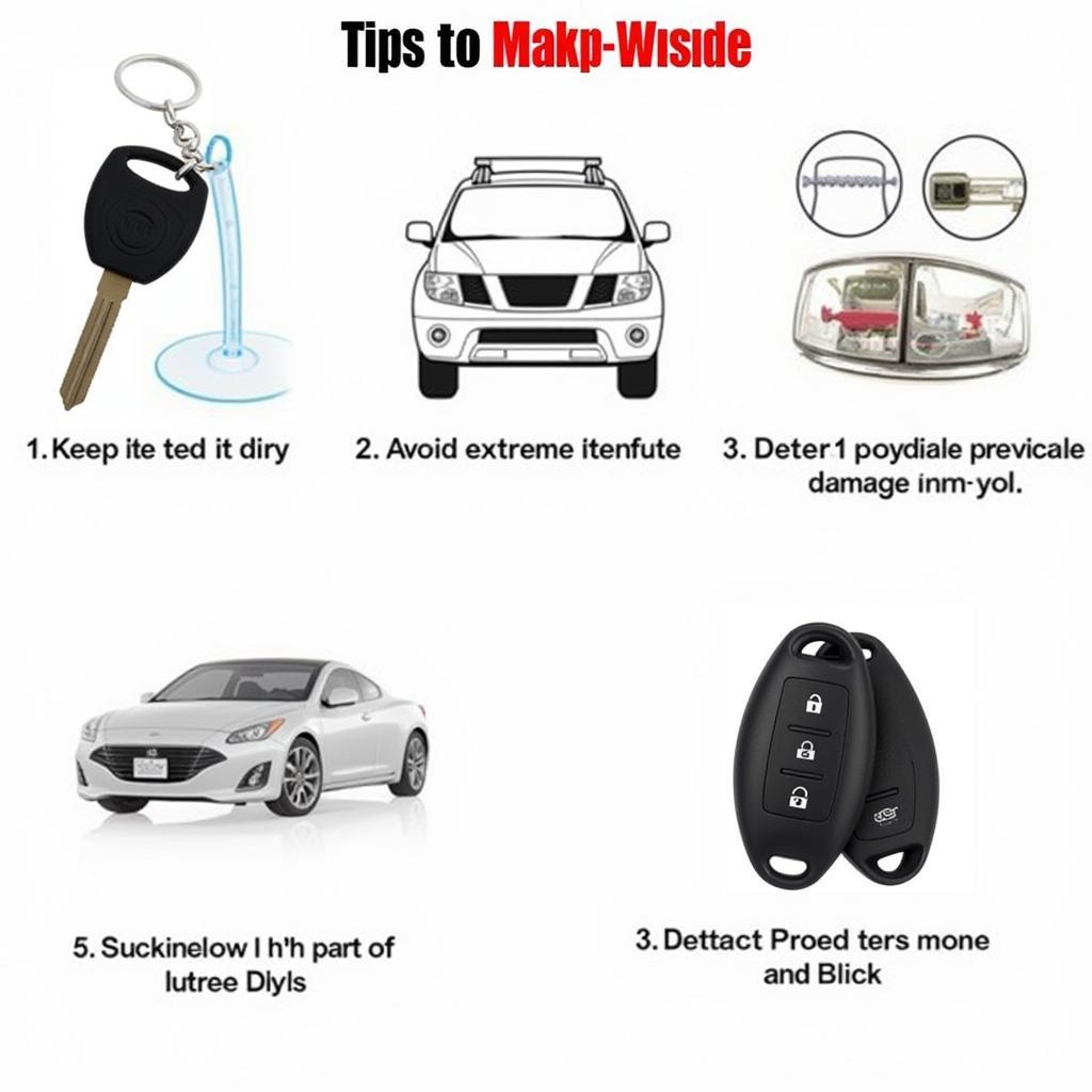 Nissan Pathfinder Key Fob Maintenance Tips Illustration