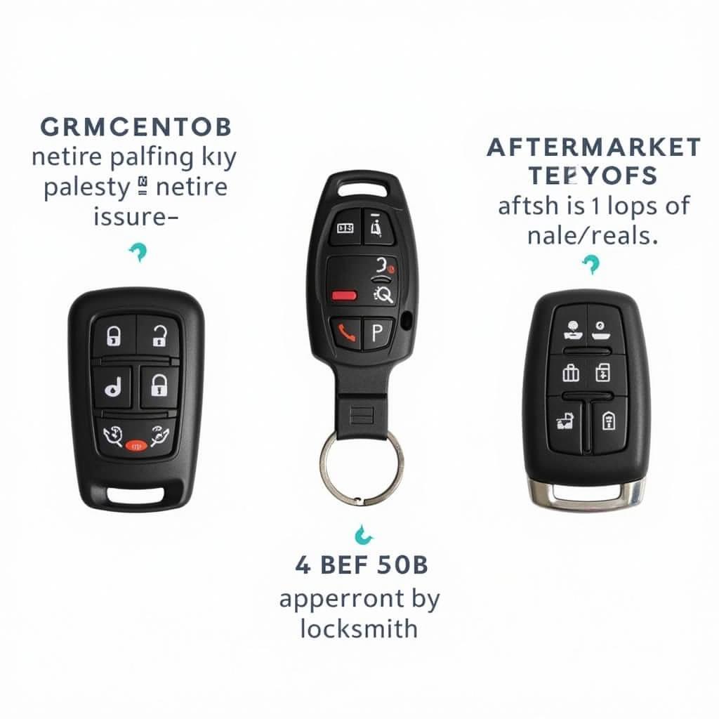 Nissan Pathfinder Key Fob Replacement Options: Comparing OEM key fobs from dealerships, online retailers, and automotive locksmiths.