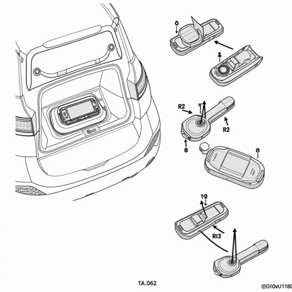 Locating the Nissan Rogue Key Fob Battery