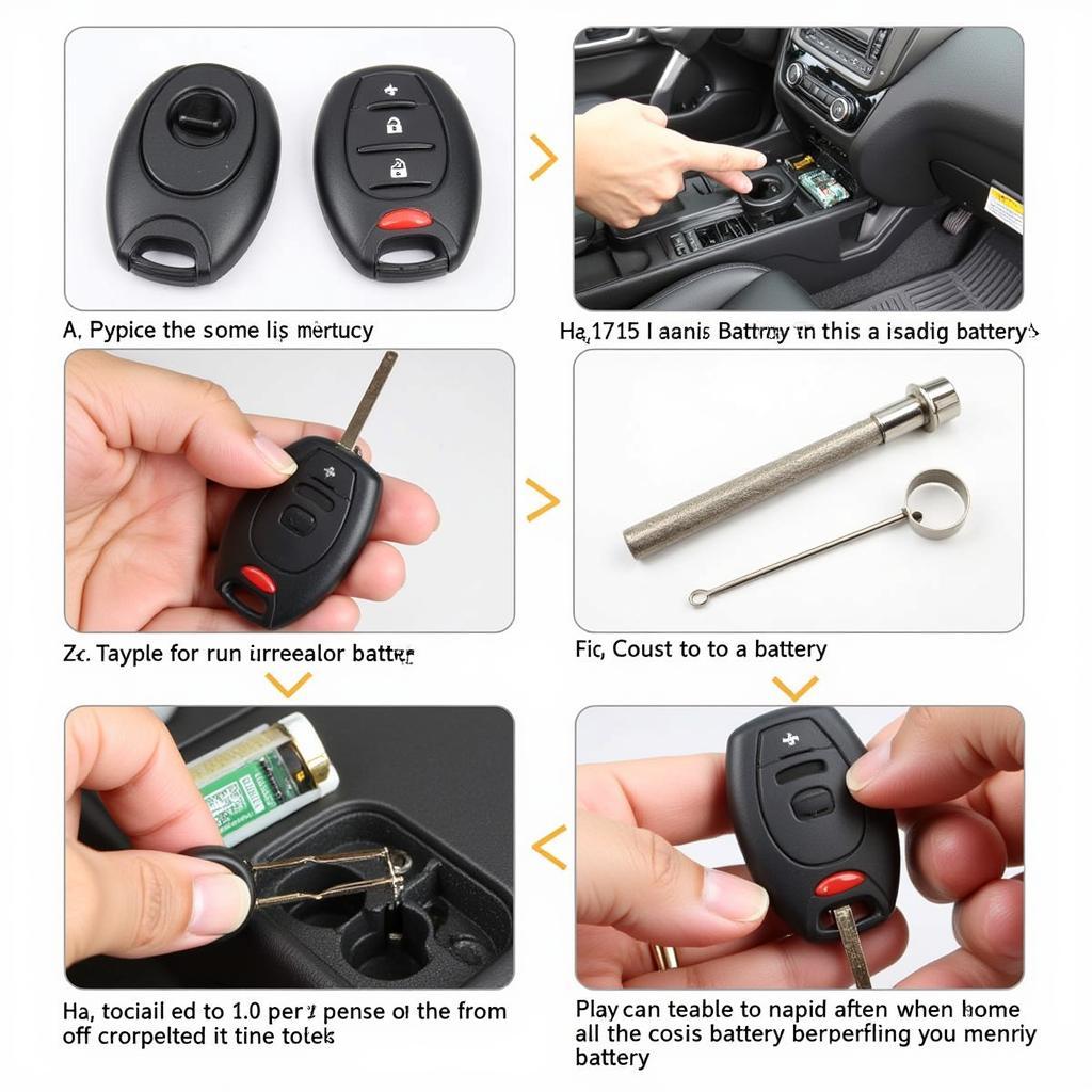 Nissan Rogue Key Fob Battery Replacement