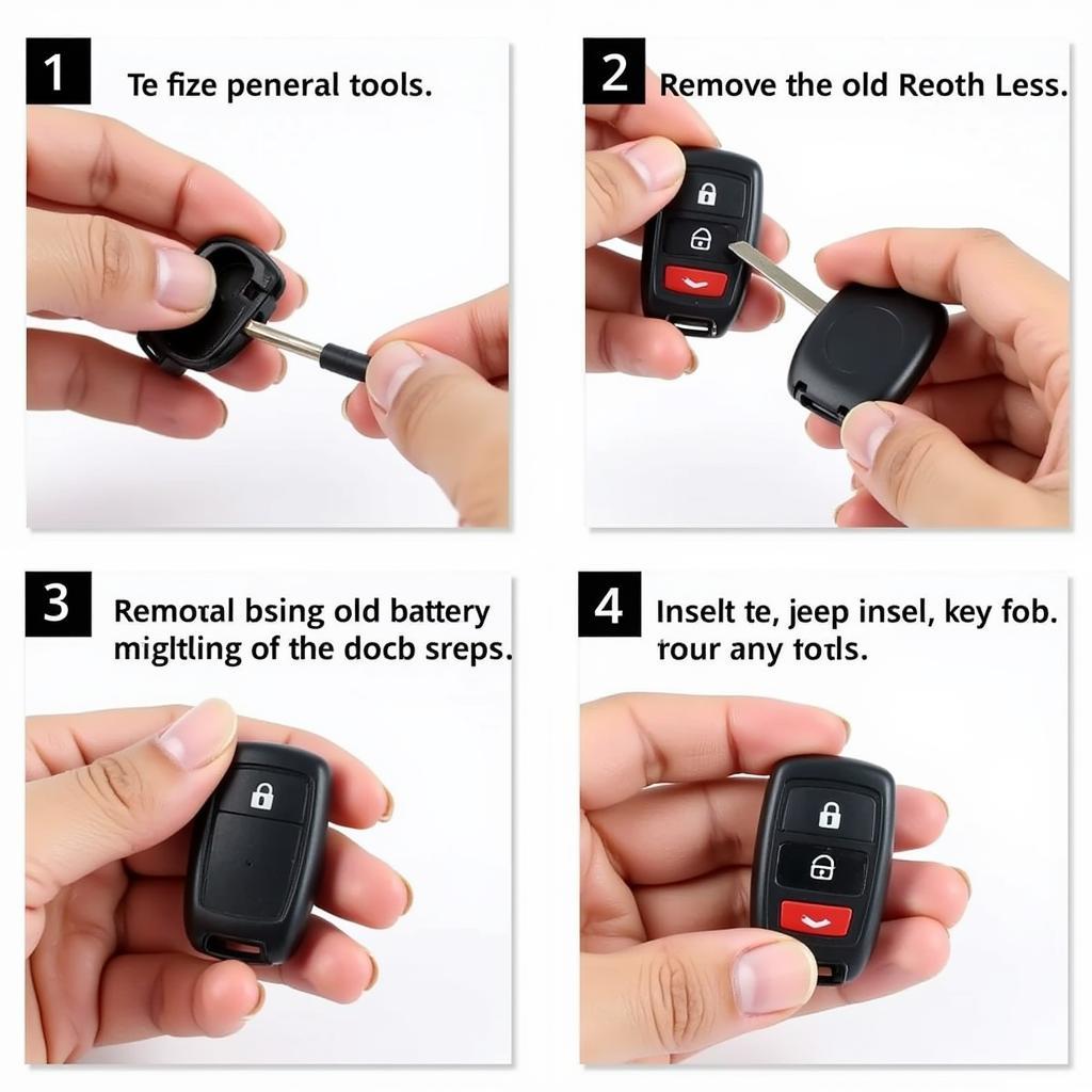 Replacing a Nissan Rogue Key Fob Battery