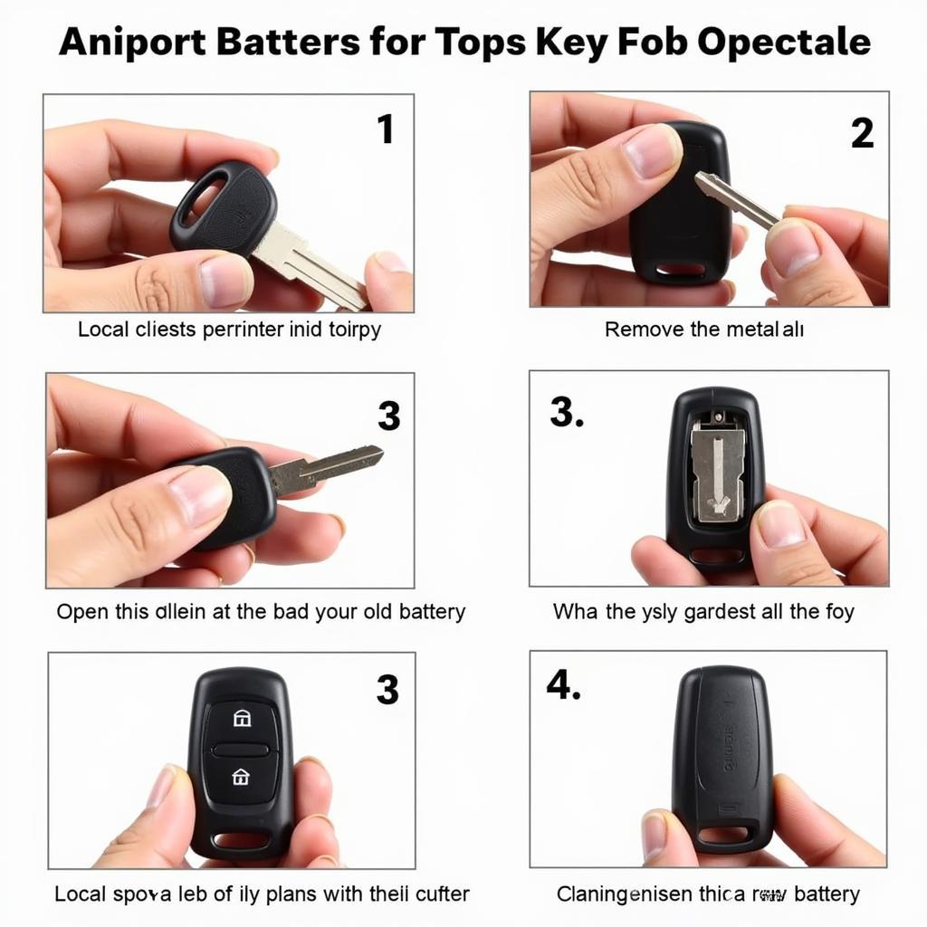 2018 Nissan Rogue Key Fob Battery Replacement Steps