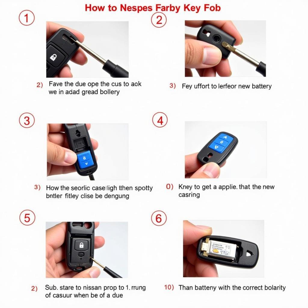 Replacing the Nissan Rogue Key Fob Battery