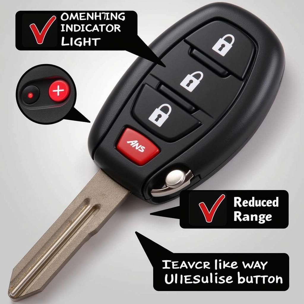 Nissan Rogue Key Fob Low Battery Signs