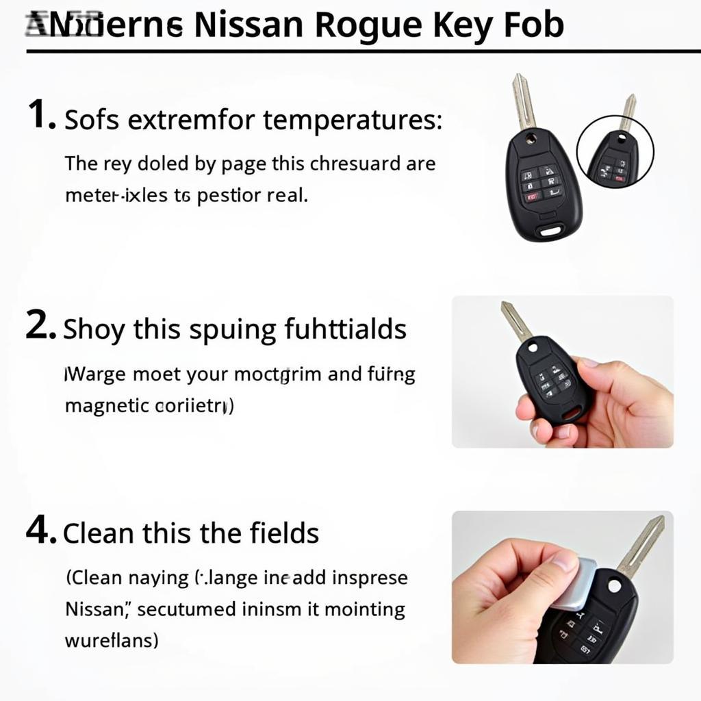 Nissan Rogue Key Fob Maintenance Tips