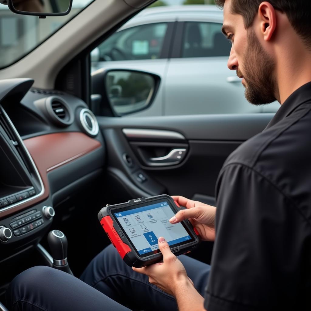 Programming a Nissan Rogue Key Fob at a Dealership