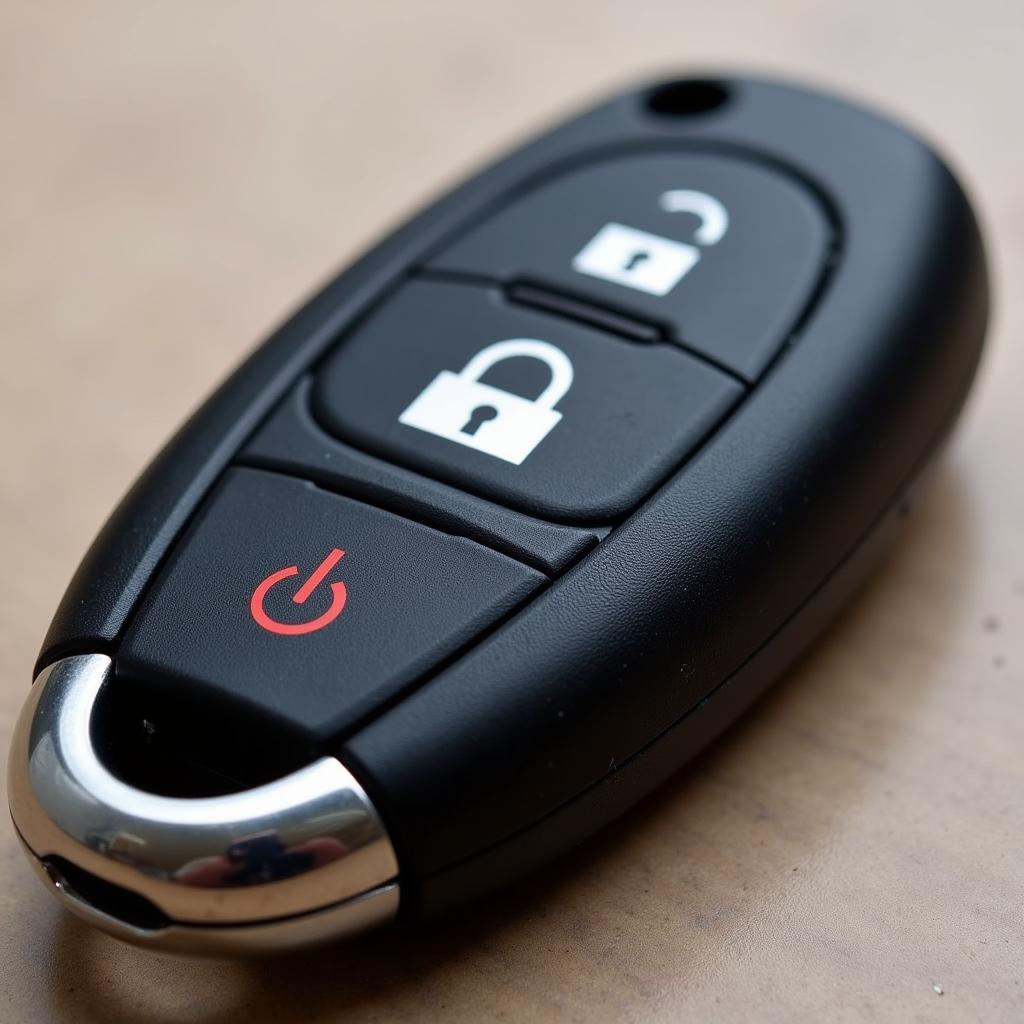 Nissan Rogue Key Fob Remote Start Buttons