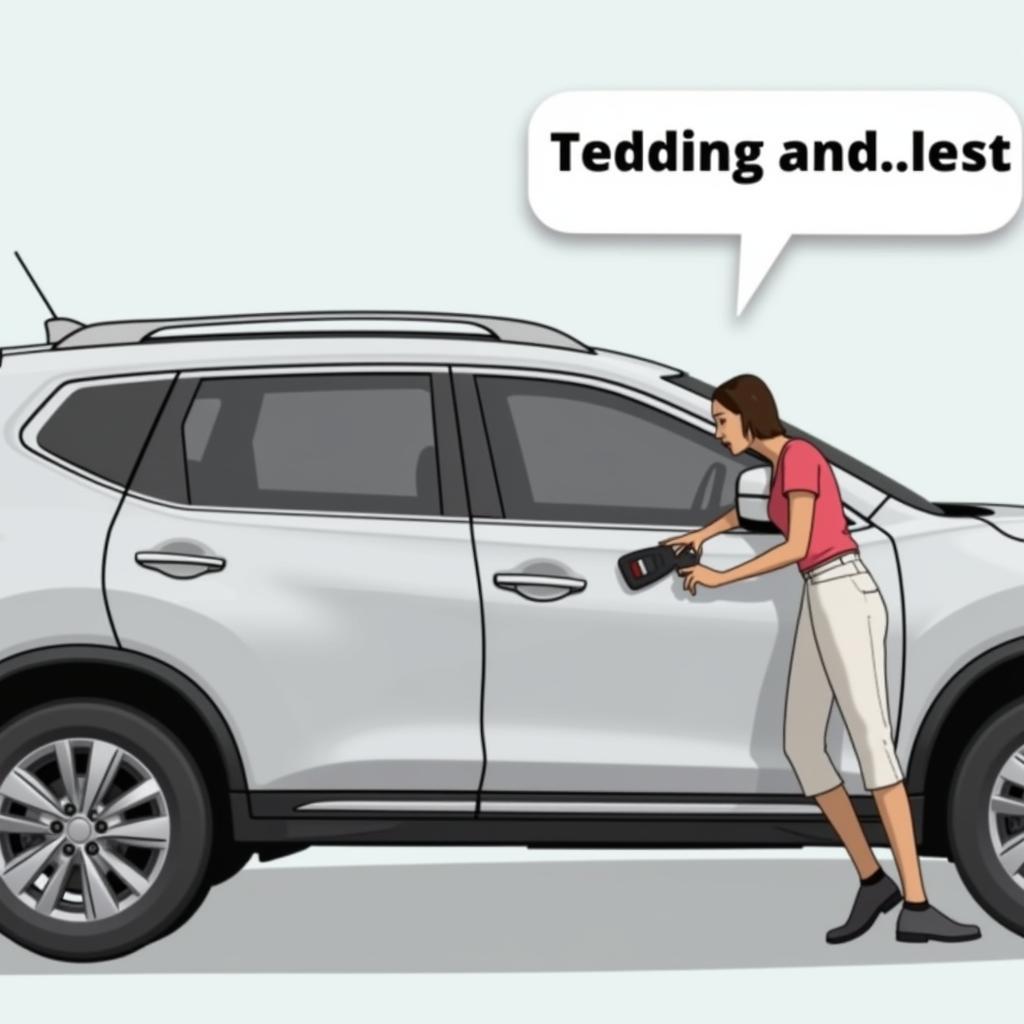 Using the Keyless Entry on a Nissan Rogue