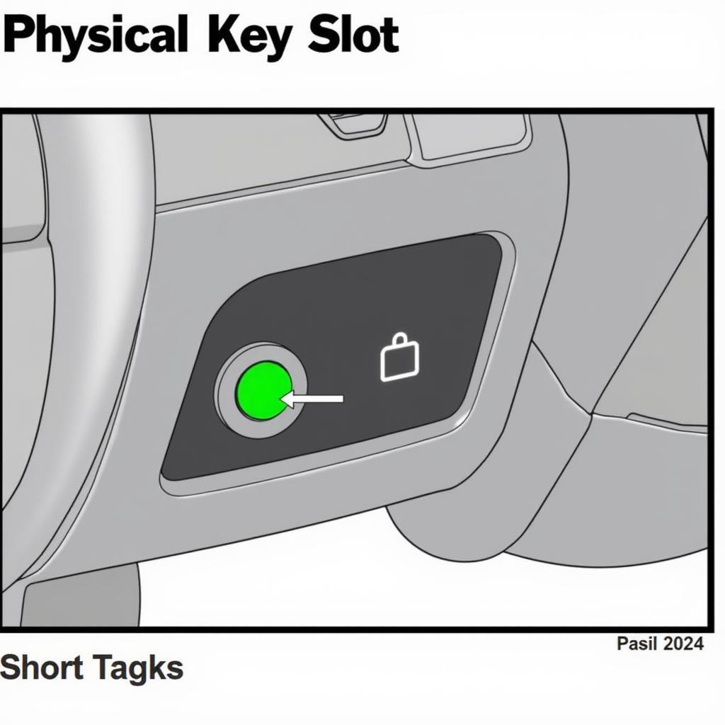 Nissan Rogue Select Ignition Key Slot Location