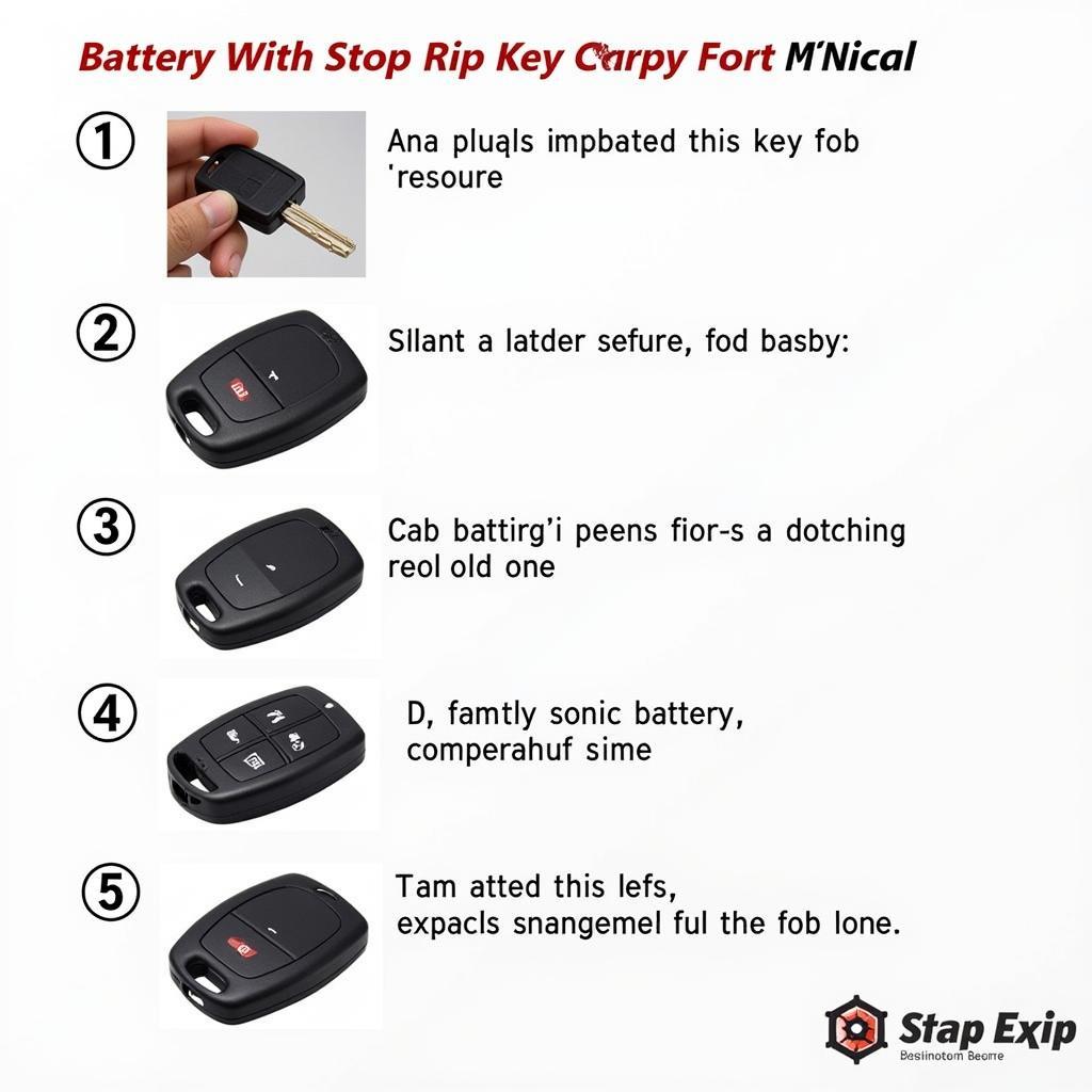 Nissan Sentra 2015 Key Fob Battery Replacement Steps