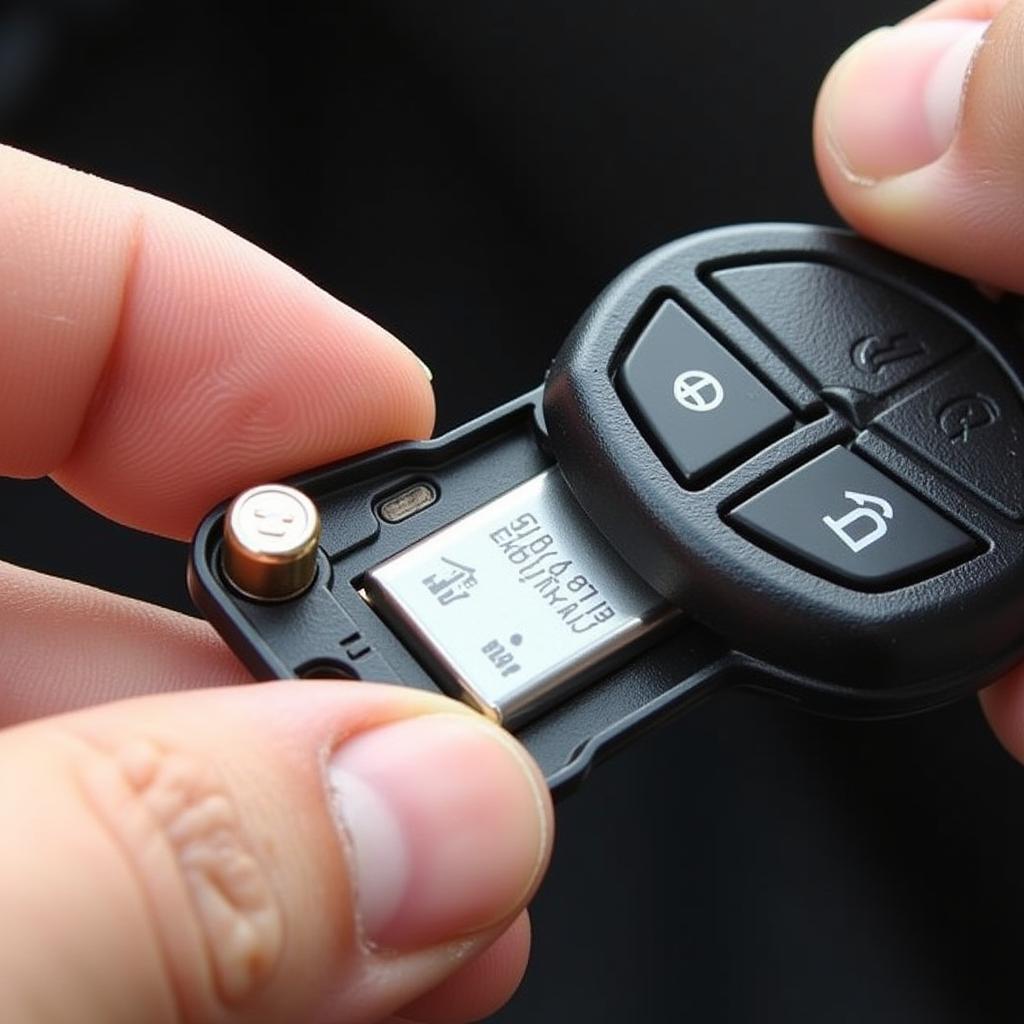 Nissan Sentra Key Fob Battery Replacement