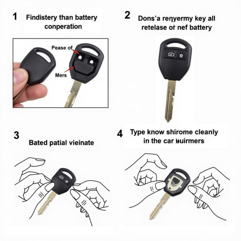 Replacing a Nissan Sentra Key Fob Battery