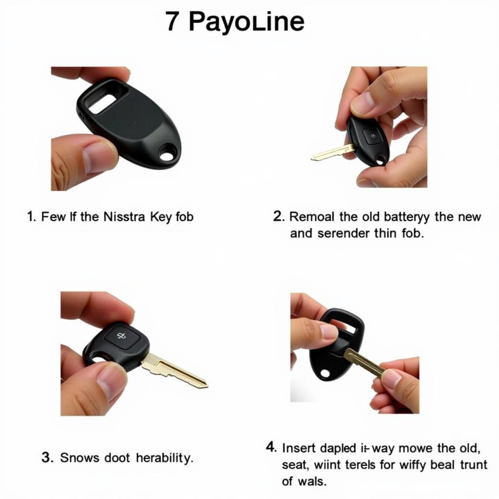 Nissan Sentra Key Fob Battery Replacement Steps