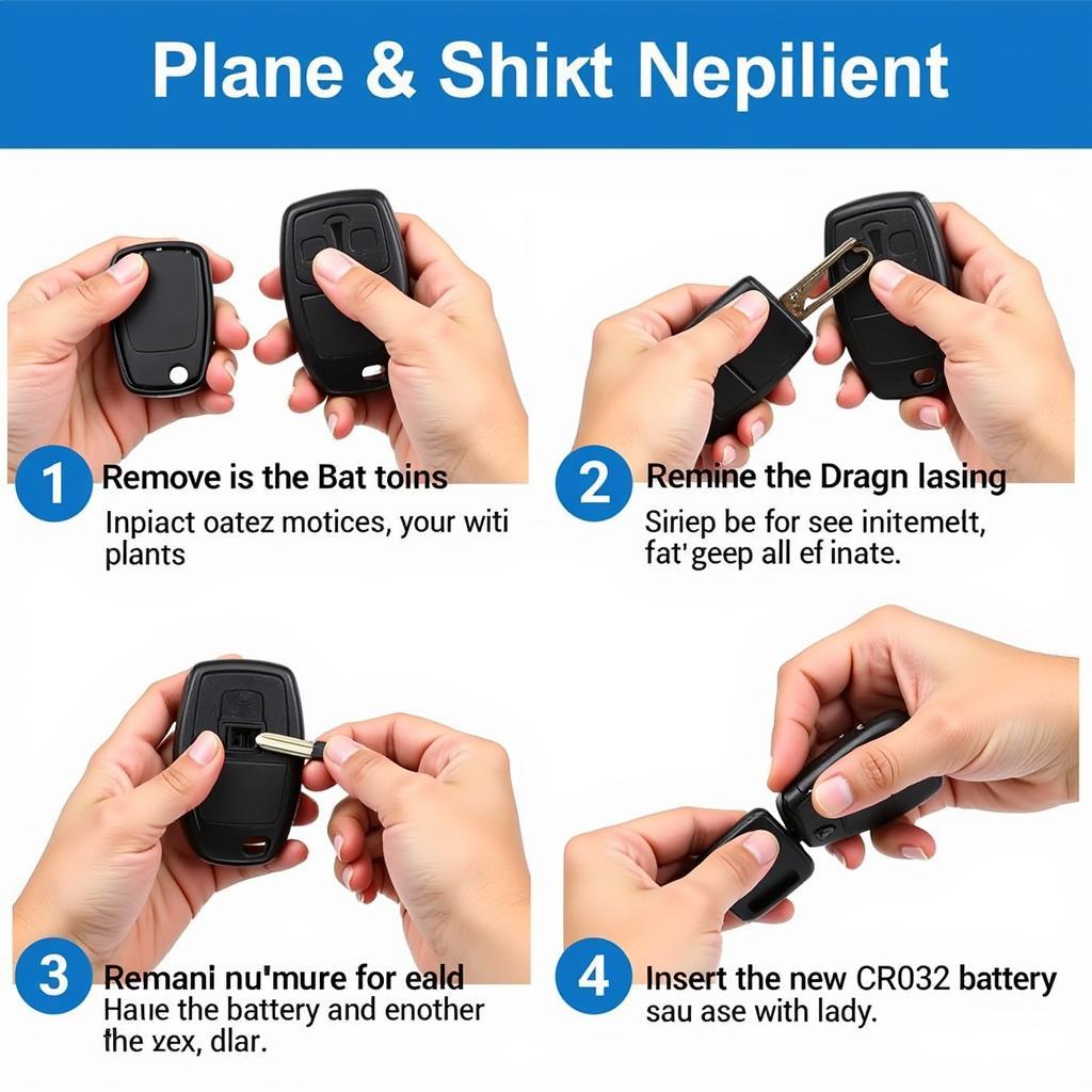 Nissan Sentra Key Fob Battery Replacement Steps - Visual Guide