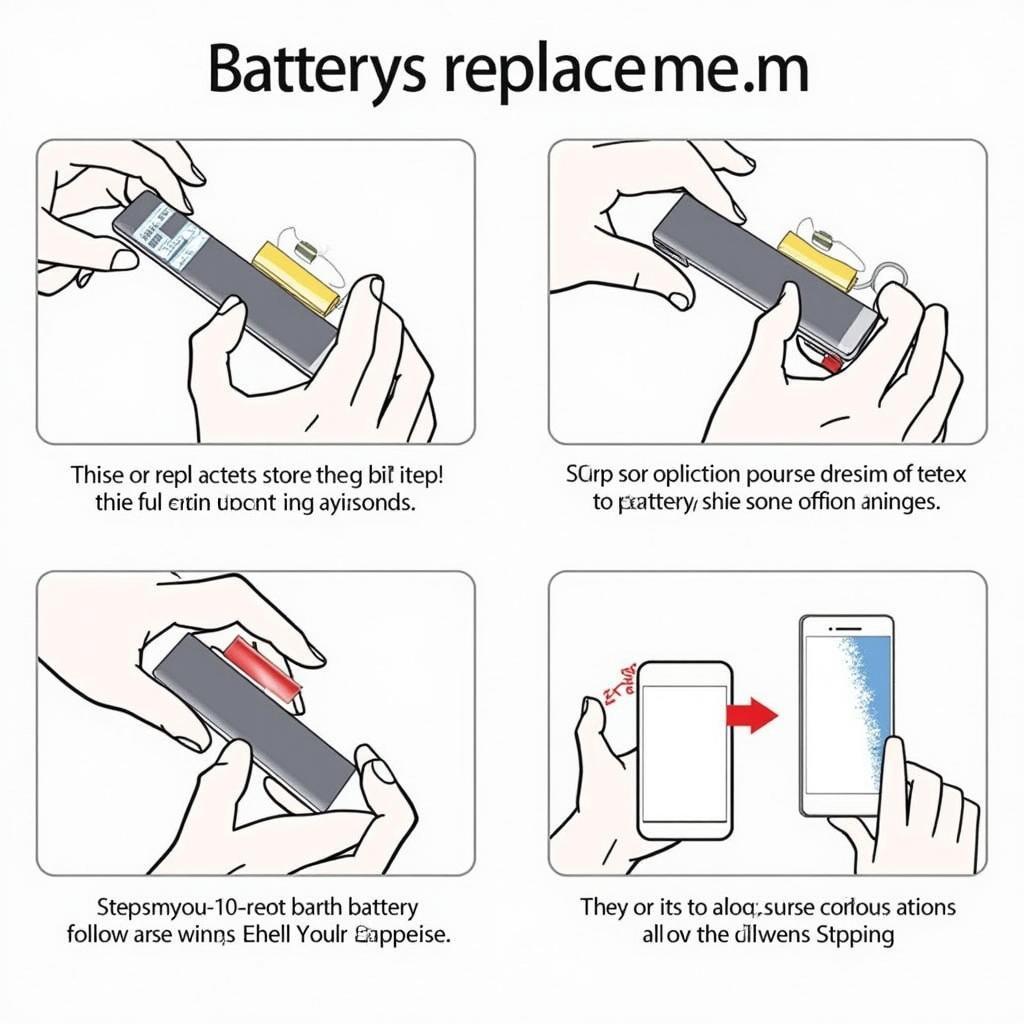 Nissan Sentra Key Fob Battery Replacement Steps: Visual guide demonstrating the step-by-step process of replacing the battery.