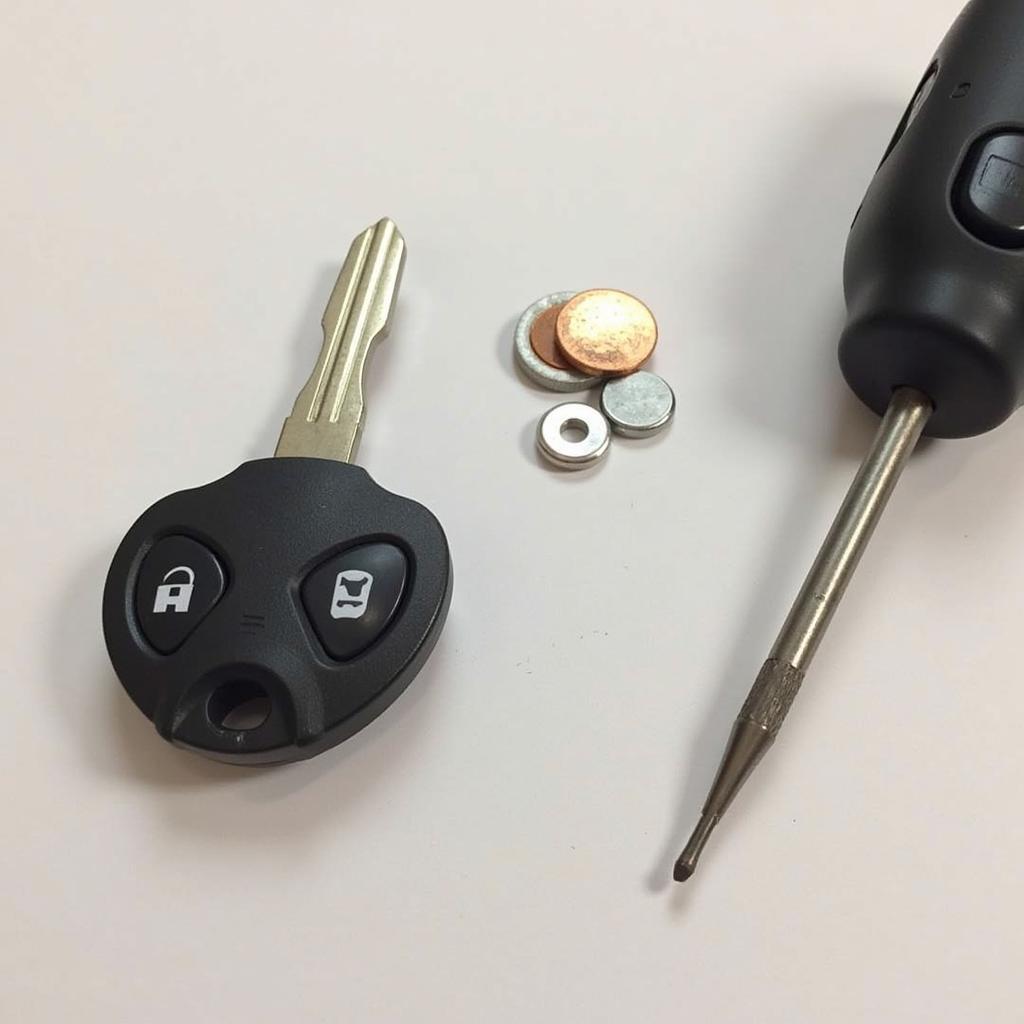 Tools for Nissan Sentra Key Fob Battery Replacement