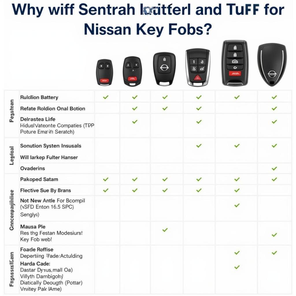 Nissan Sentra Key Fob Battery Types and Lifespan