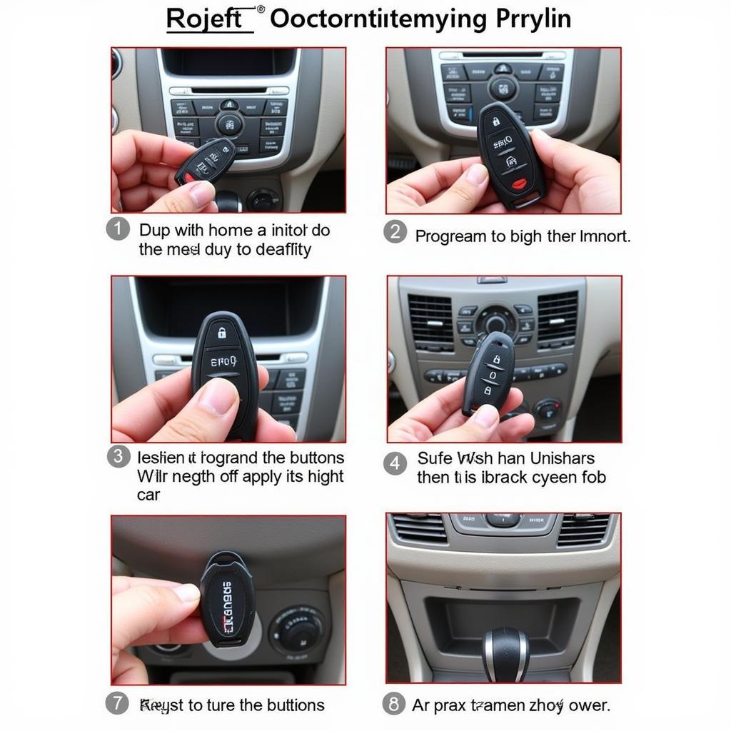 Programming a Nissan Sentra key fob