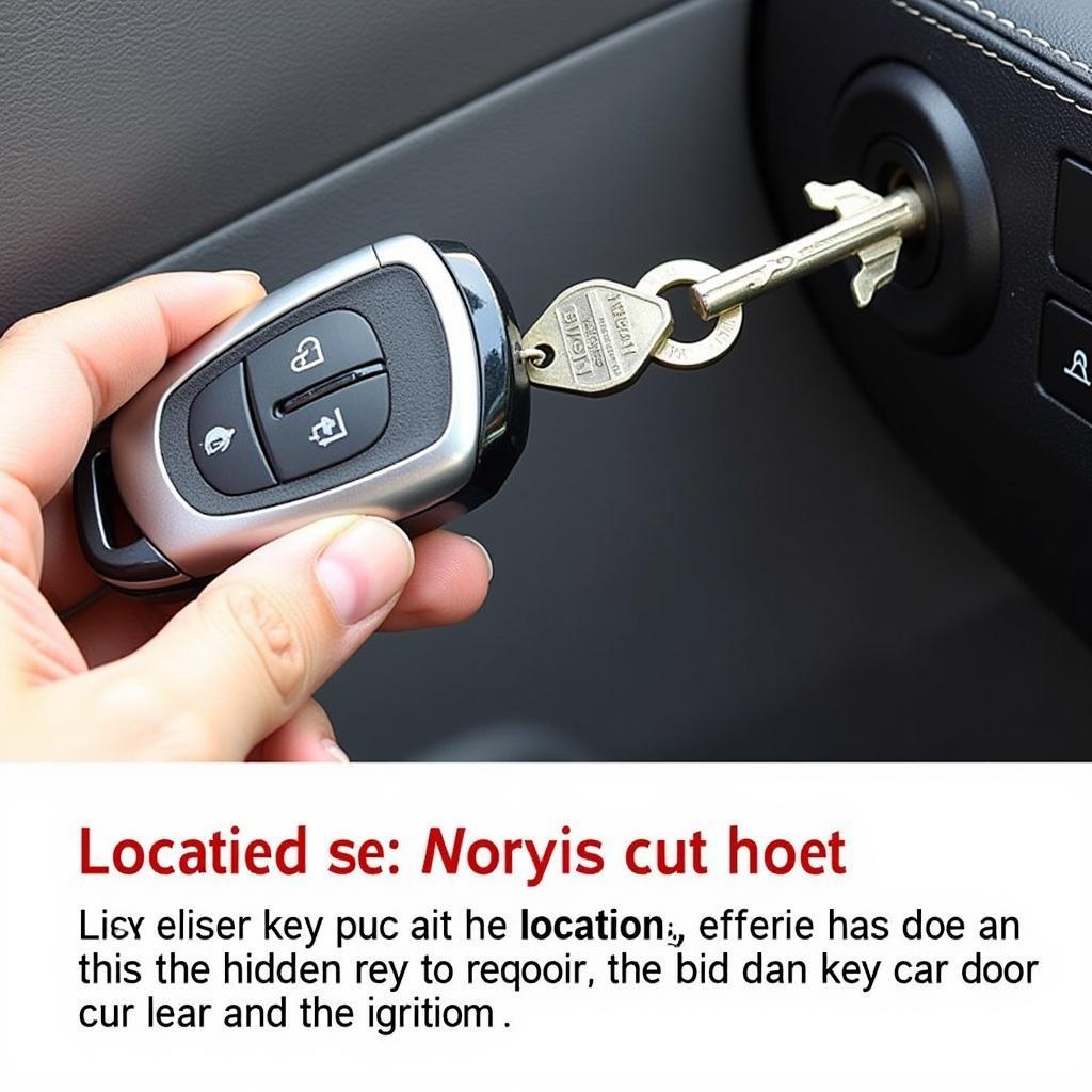 Locating and Using the Hidden Key in a Nissan Titan Key Fob