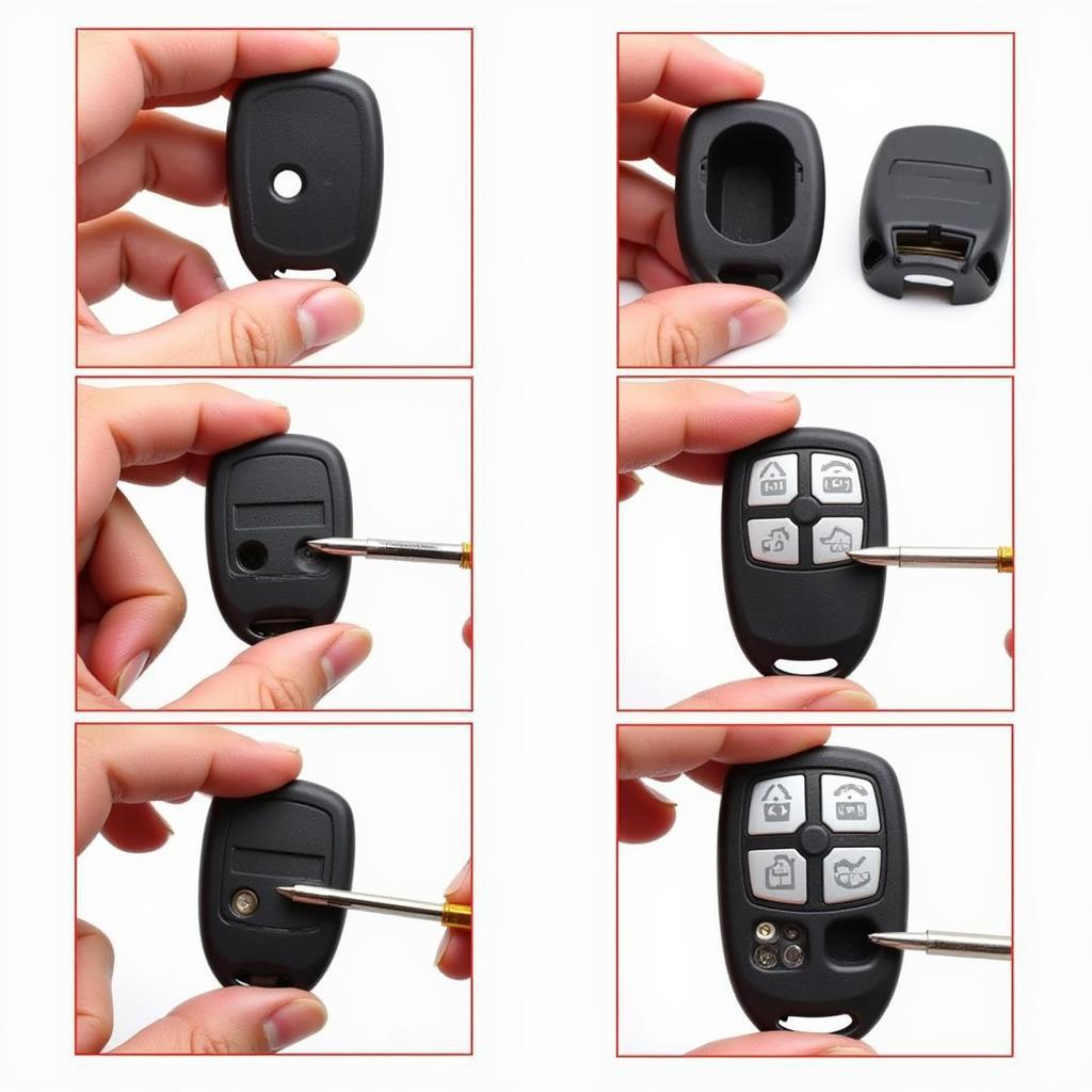 Opening a 2006 Nissan Titan Key Fob