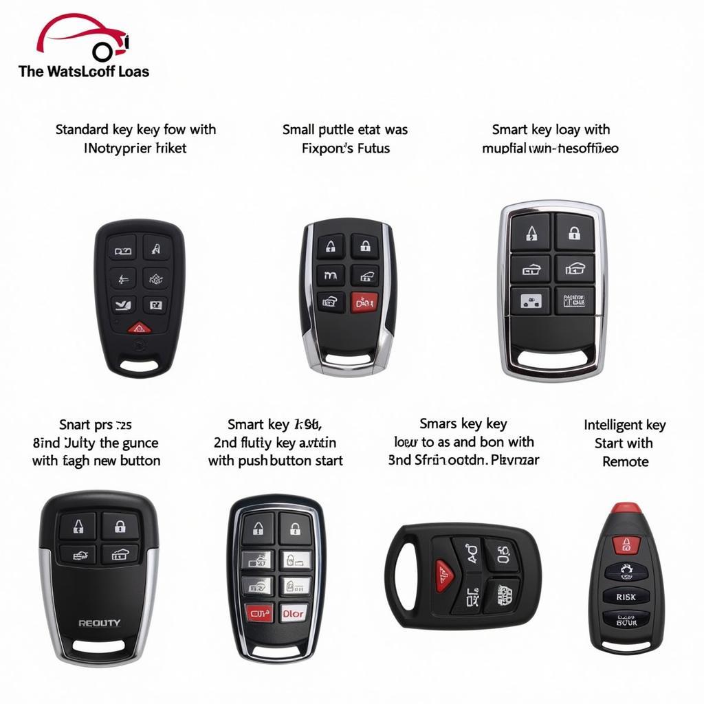 Different Types of Nissan Titan Key Fobs