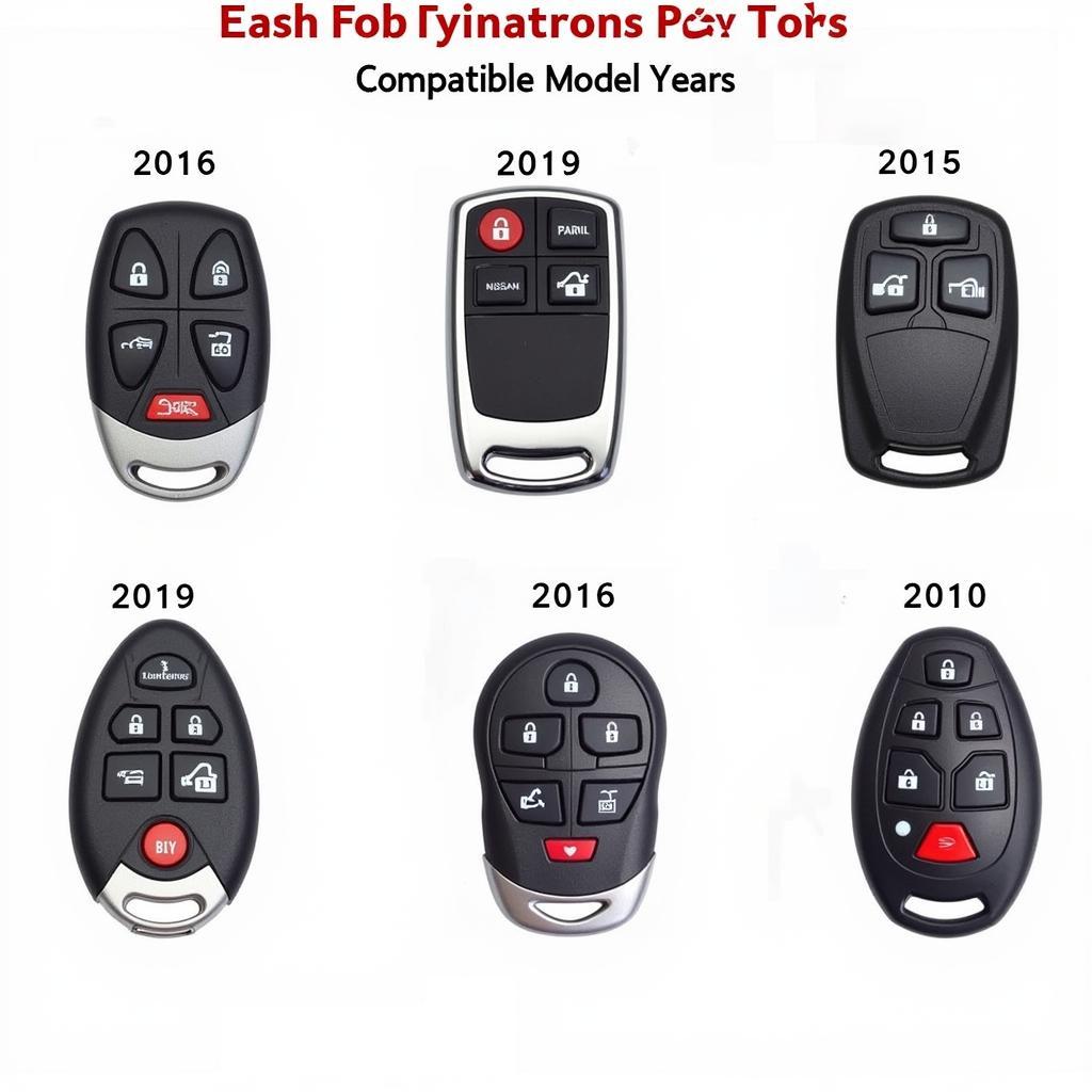 Nissan Titan Key Fob Types and Compatibility