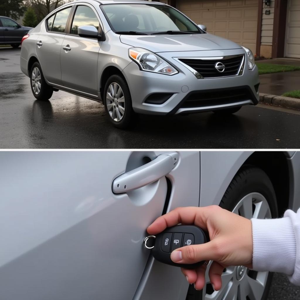 Nissan Versa Key Fob Battery Test