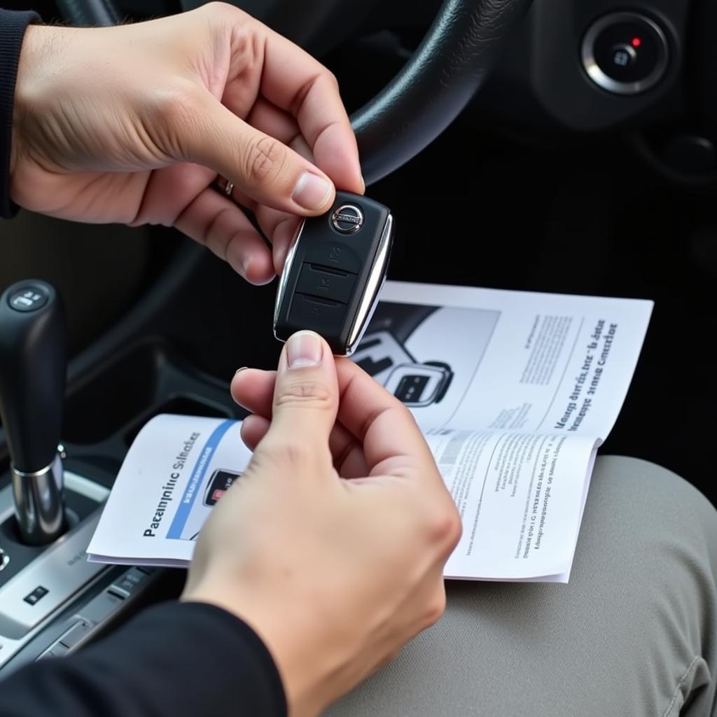 Programming a Nissan Versa Key Fob