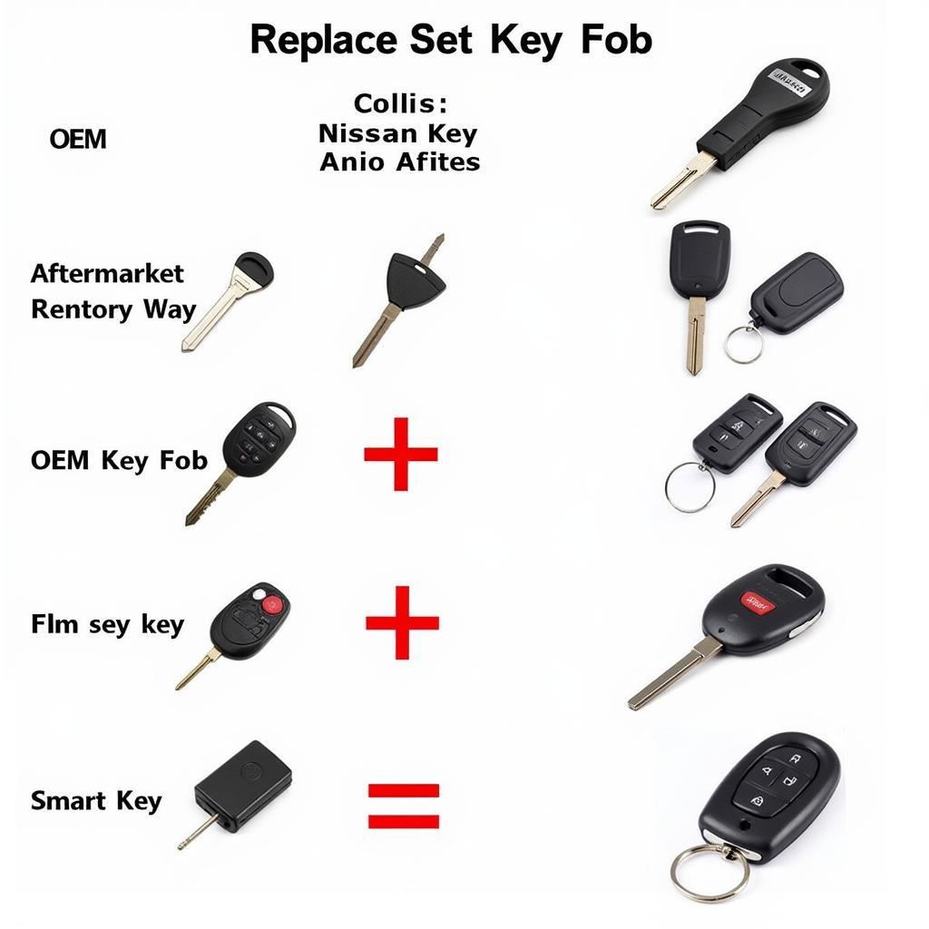 Nissan Versa Key Fob Replacement Options