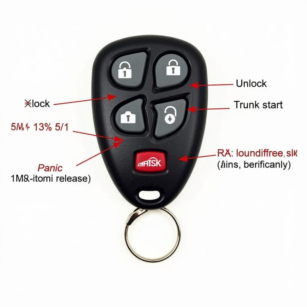 Nissan Xterra Key Fob Functions